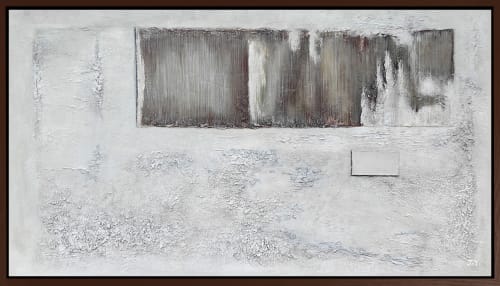 Maleri Whispering Sand 115x210 brun svevelist