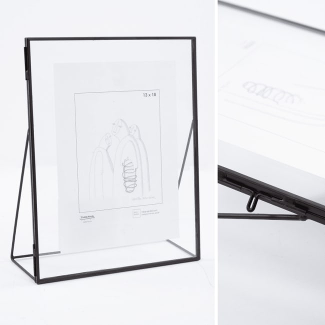 Ramme Como sort 18x23 (13x18)