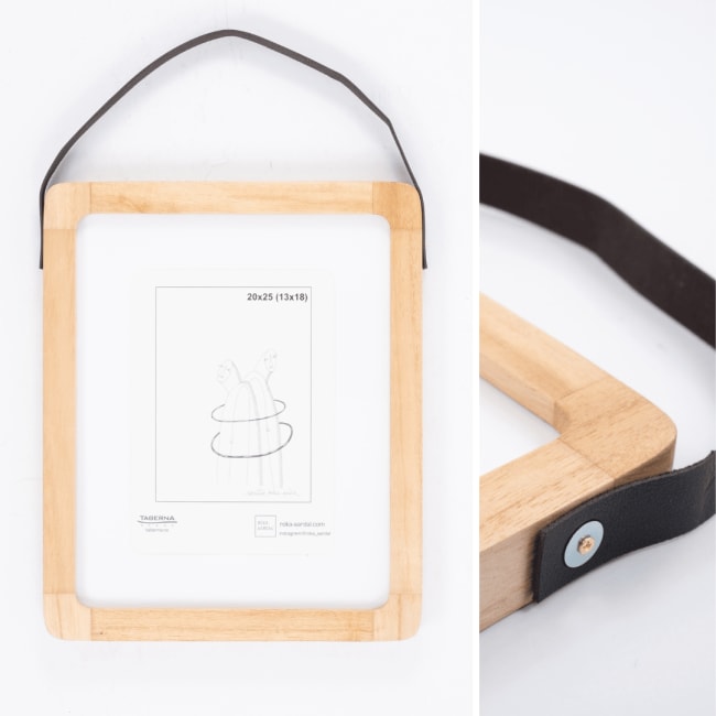 Ramme Mood natur med pp. 20x25 (13x18)