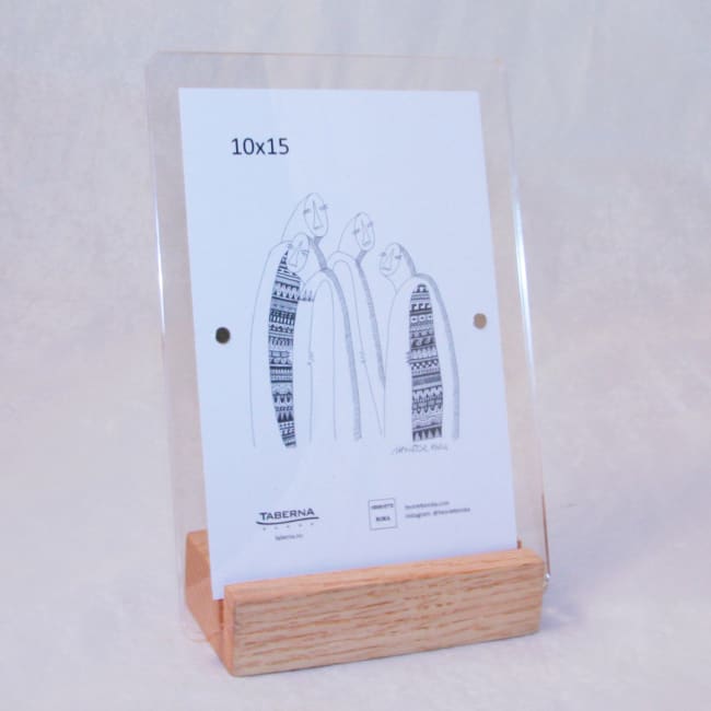 Ramme Galant Plexi natur base 10x15