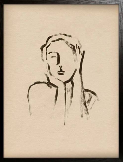 Bilde Visage I 50x60