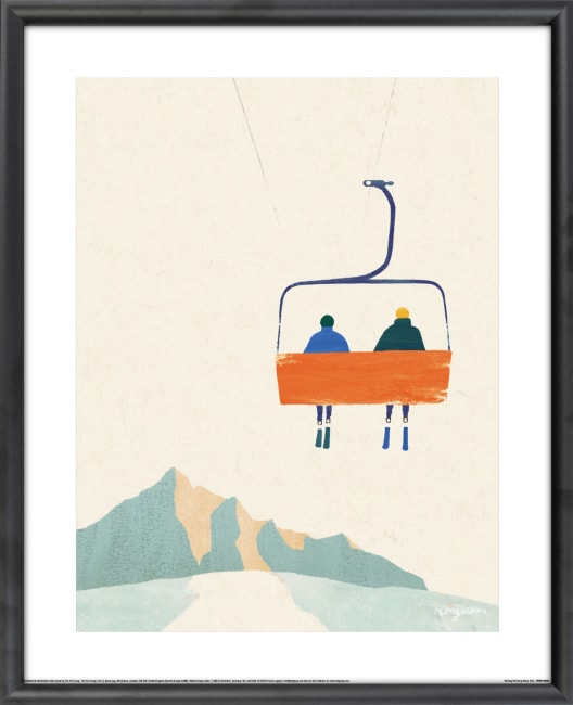 Bilde Ski Day 40x50