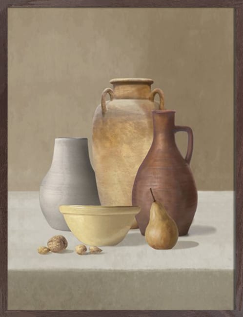 Bilde Earthenware Vessels 60x80 / Mark Chandon