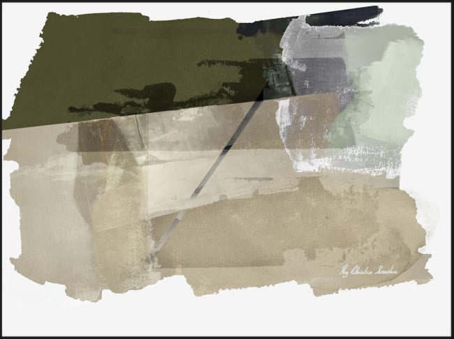 Canvas sort svevelist Emotion XIII 90x120 / Roy Chr. Lauritsen