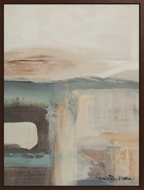 Canvas brun svevelist Threshold 80x100 / Henriette Roka