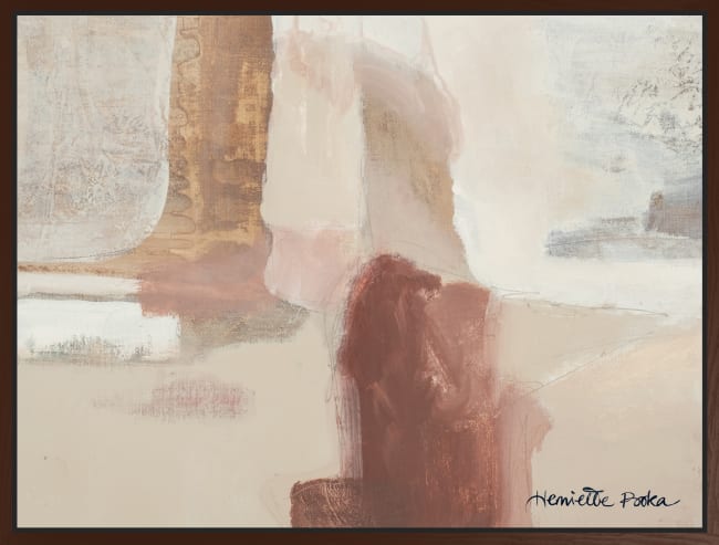 Canvas brun svevelist Ember 80x100 / Henriette Roka