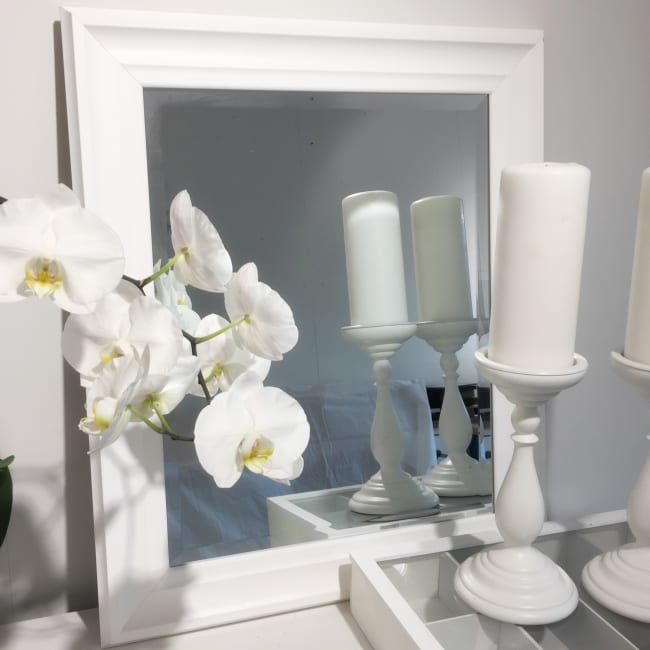 Speil Porto Hvit 50x80