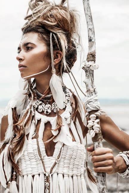 Canvas Wild Girl 100x150 UTGÅTT