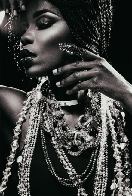 Glass art Jewel 80x120 UTGÅTT