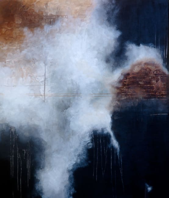 Canvas I close my eyes 100x150 / Roka-Aardal