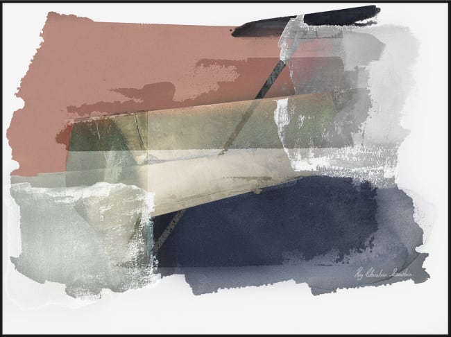 Canvas sort svevelist Emotion XIV 90x120 / Roy Chr. Lauritsen