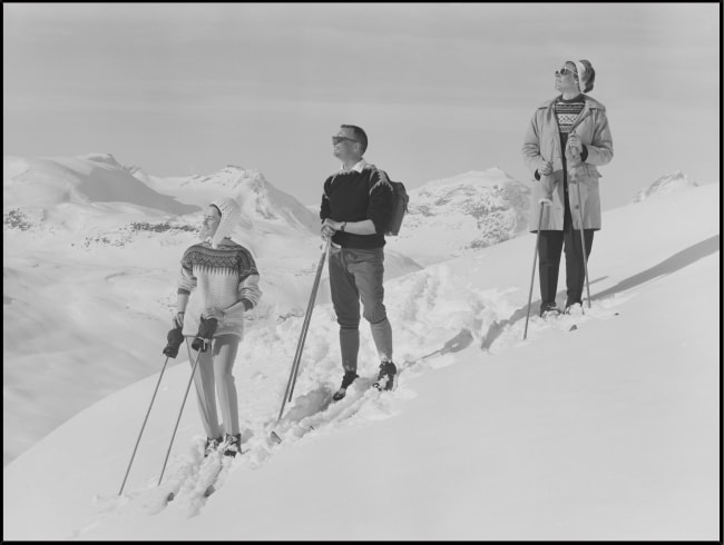 Innrammet canvas Påske på fjellet 85x113