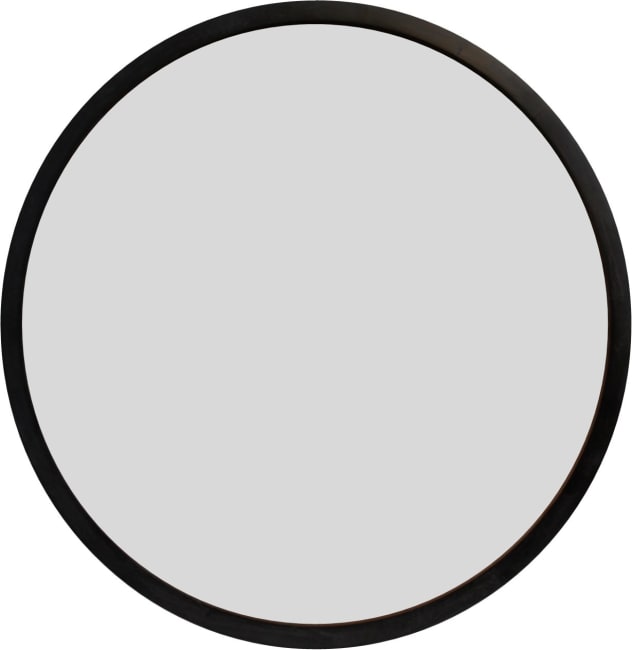 Speil Soul sort Ø60 cm UTGÅTT