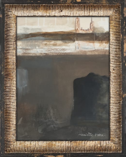 Baroque Fine Art Panel Still Standing 30x40 / Henriette Roka