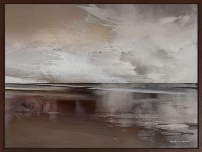 Canvas brun svevelist Where the Light Rests 90x120 / Roy Chr. Lauritsen