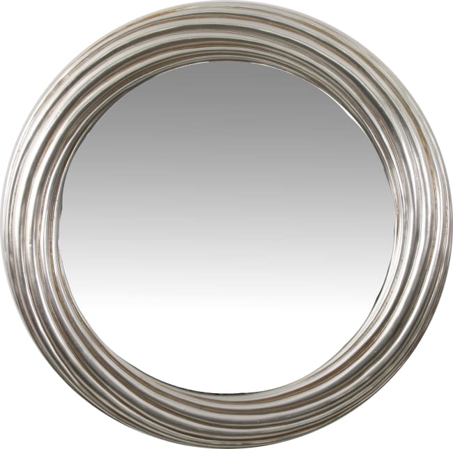 Speil Capri ant.Sølv Ø66 cm