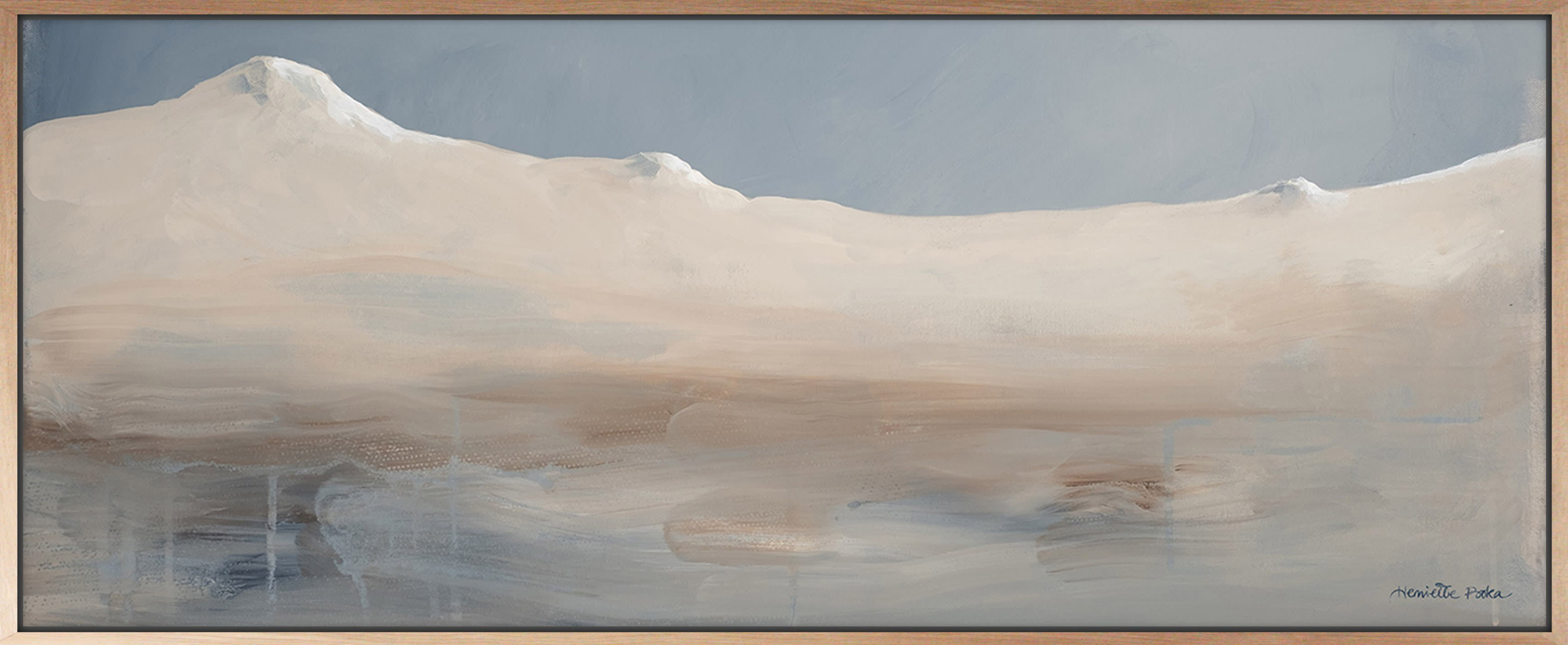 Canvas eik svevelist One brief moment 60x150 / Henriette Roka