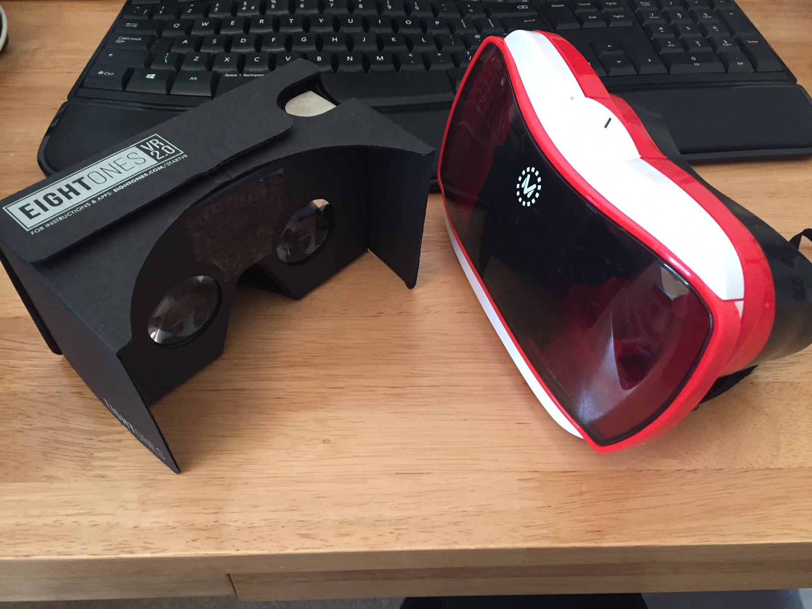 Google Cardboard viewers