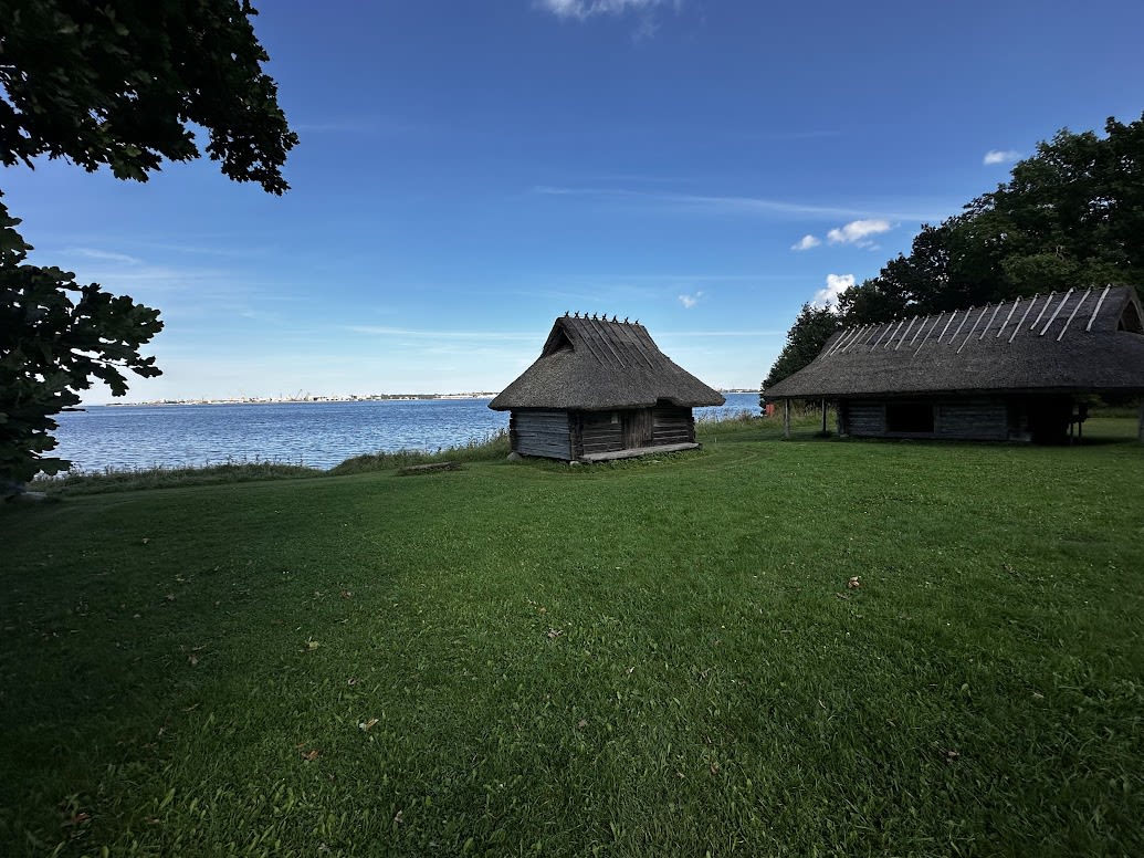 A charming fish house by the sea