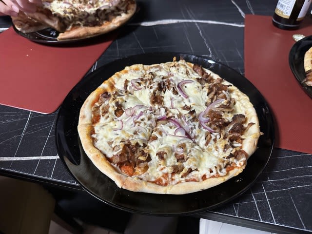 kebab pizza