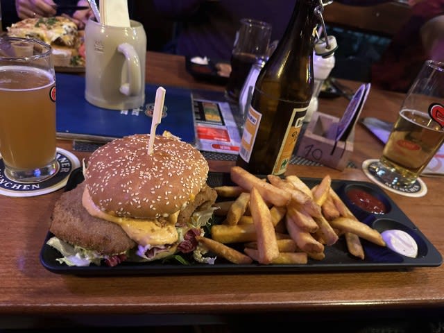 Schnizel burger