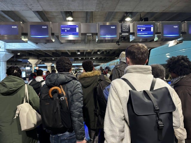 the Montparnasse station