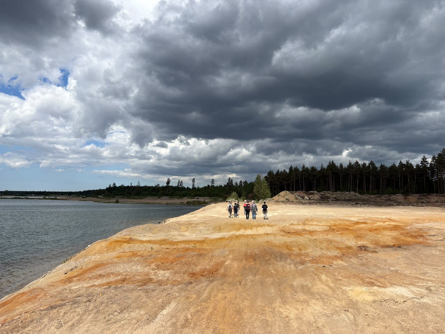 Sand beach
