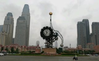 天津第二天，世纪钟，名流茶社，耐尚青旅