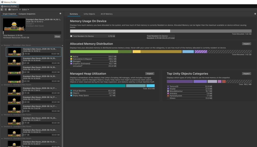 memory profiler