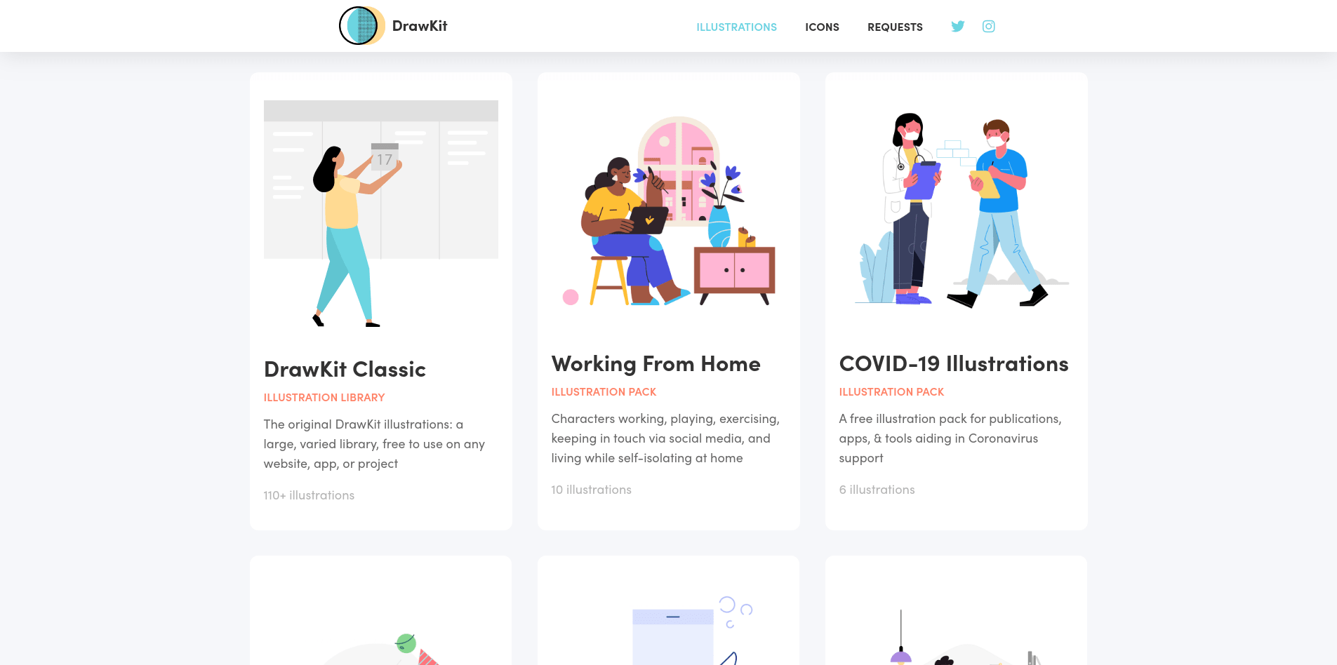 Drawkit landing page