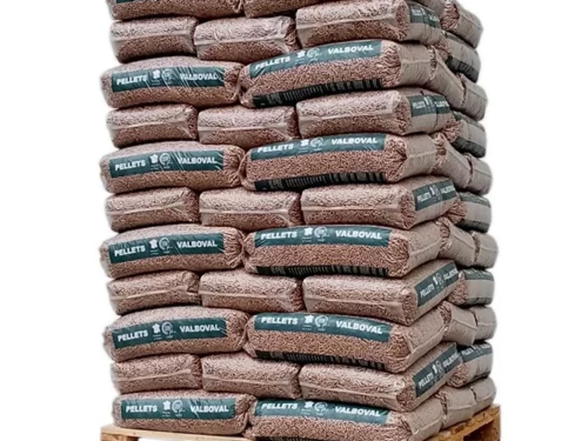 Holzpellets Valboval – Palette mit 65 Säcken à 15 kg — Foto 1