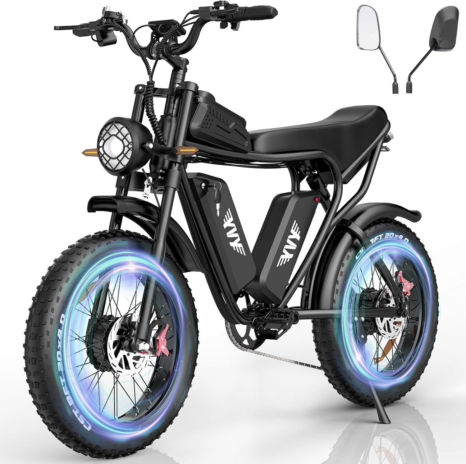 YVY C20 electric bike dual suspension 48V 20Ah 7 speeds — Image 9 of 13