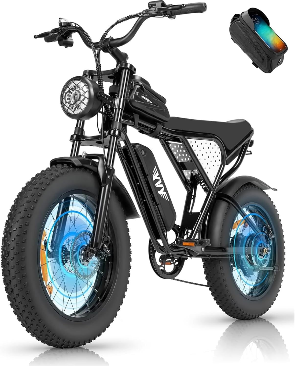 YVY C20 electric bike dual suspension 48V 20Ah 7 speeds — Image 10 of 13