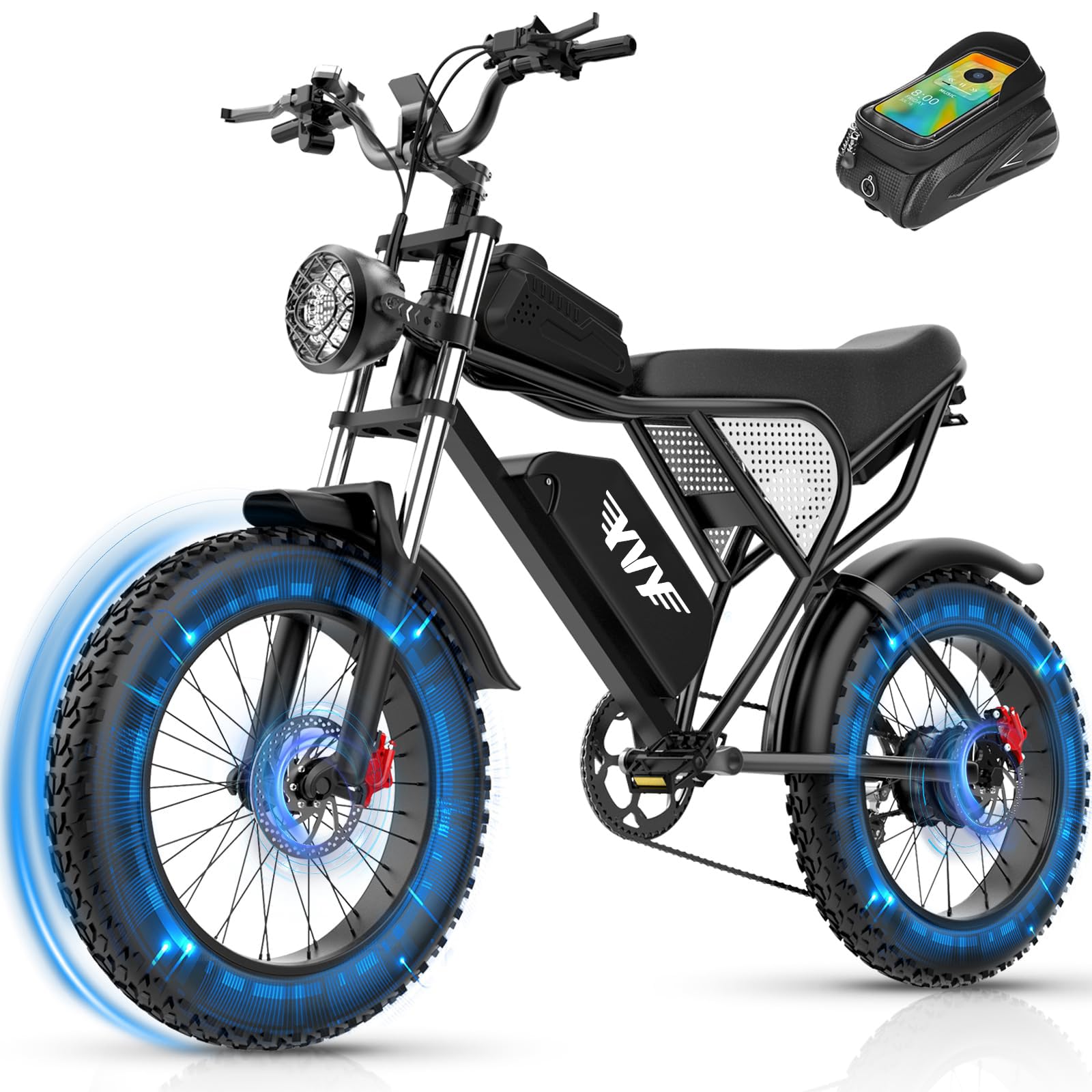 YVY C20 electric bike dual suspension 48V 20Ah 7 speeds — Image 11 of 13