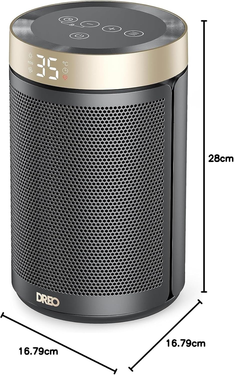 dreo portable heater 1500 W ceramic — Image 8 of 13