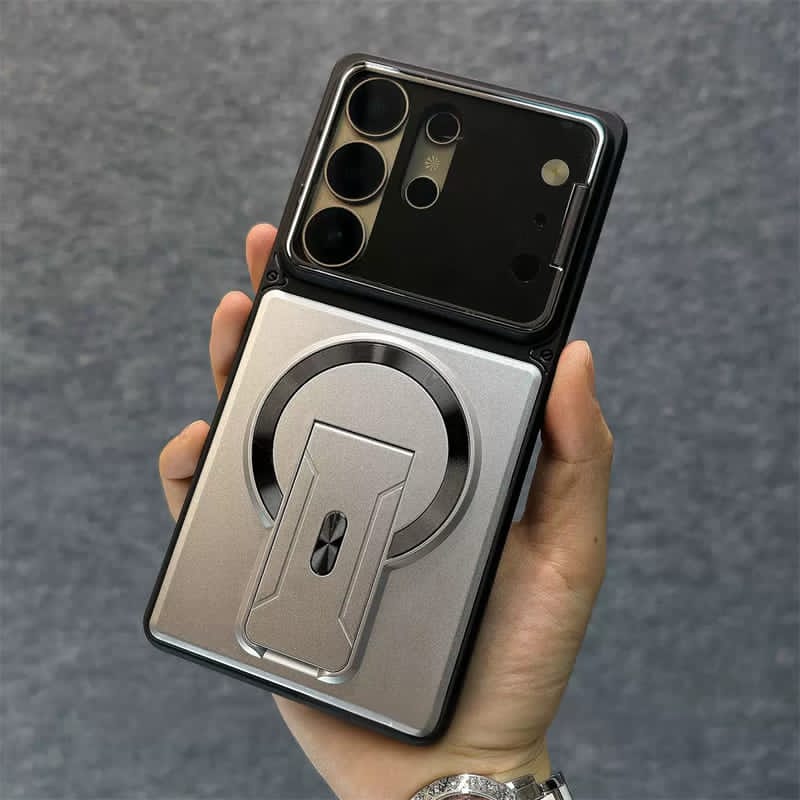 ArmorShield MagSafe  with Lens Guard & Kickstand Case Samsung Galaxy S23 Ultra ,S24 Ultra,S25 Ultra,S26 Ultra