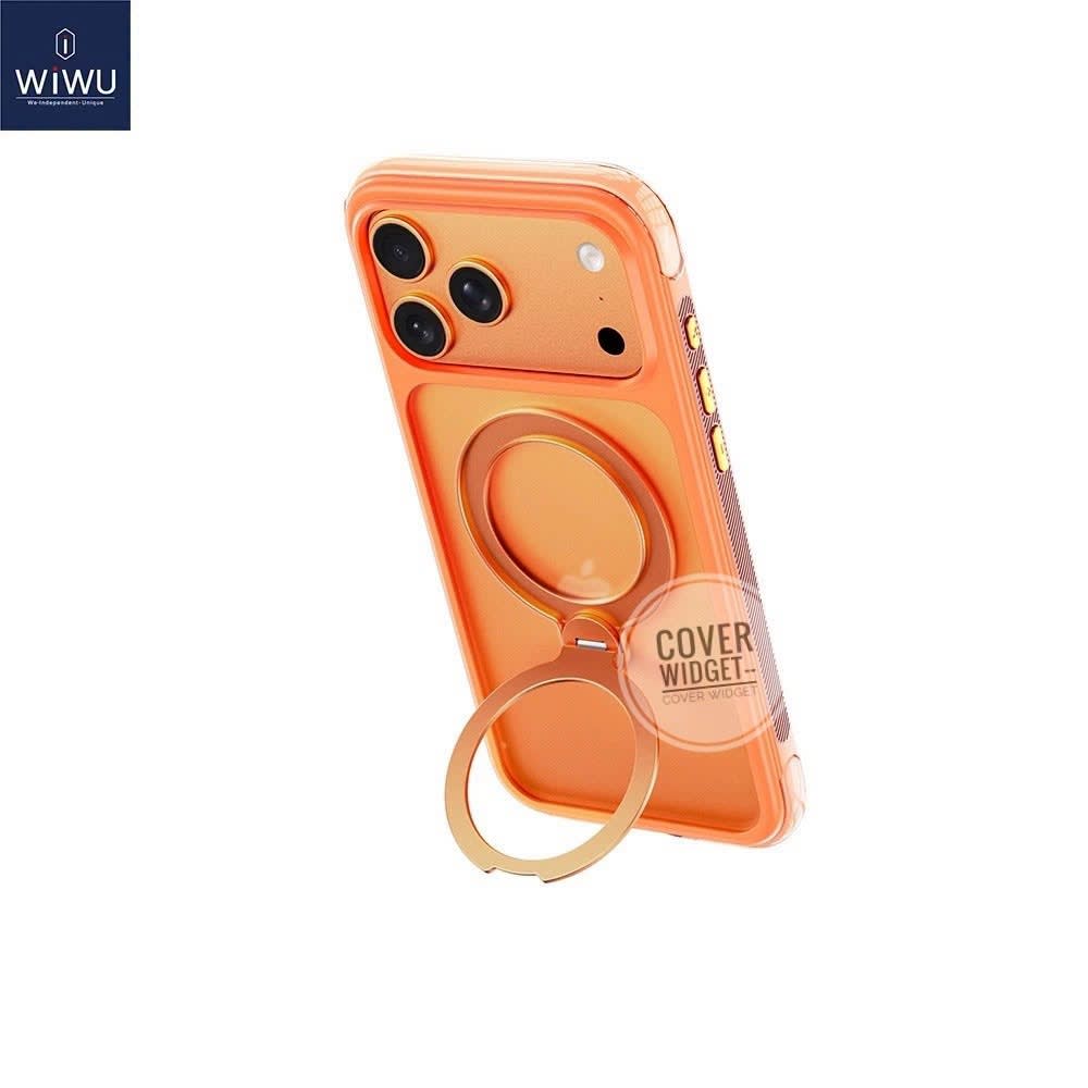 Wiwu Aeroshield Ultra Airbag 20F Drop-Proof Magnetic Magsafe kickstand case For iPhone 17 Pro Max