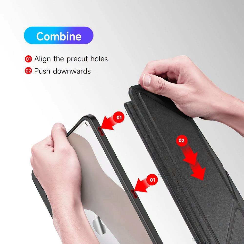 Dux Ducis MAGI Series magnetic Auto sleep wakeup standing cover For iPad series