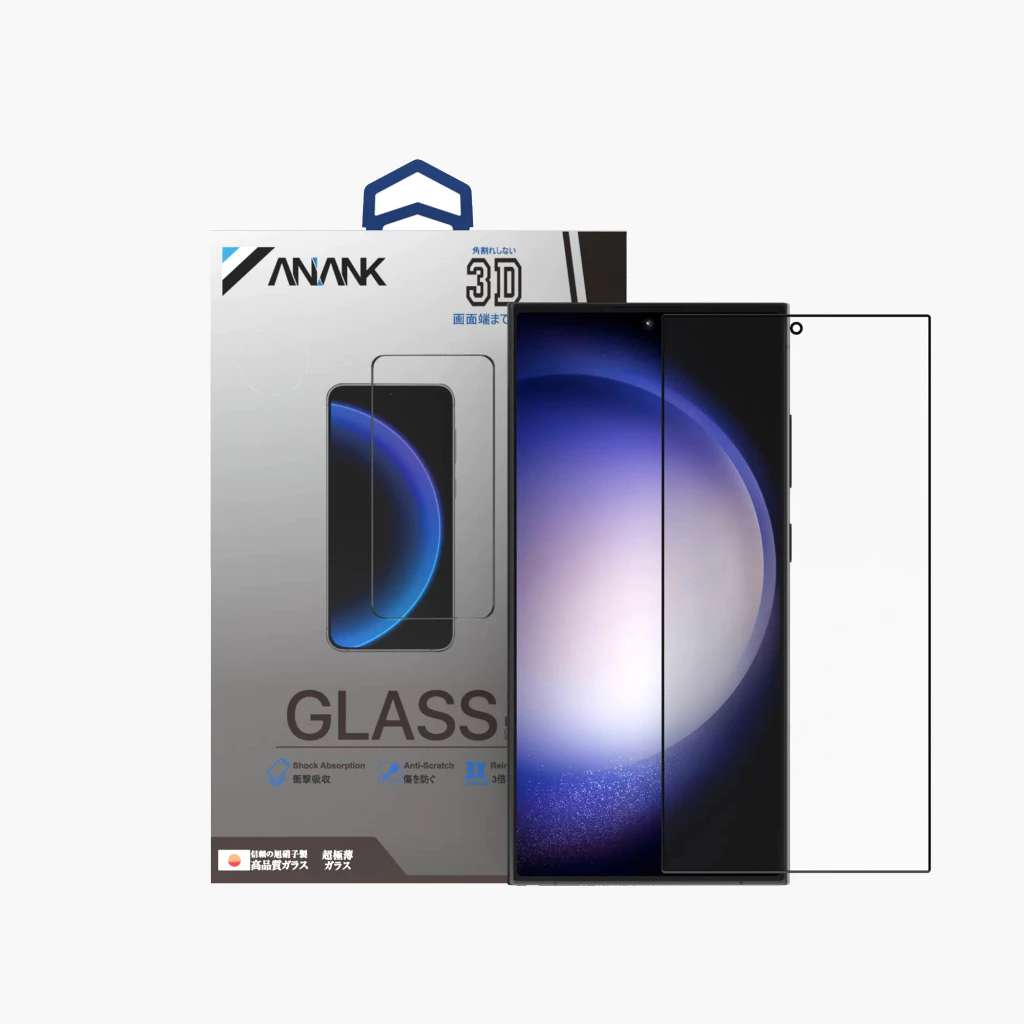 Anank 3D Clear Glass Screen Protector for Galaxy S26 Ultra