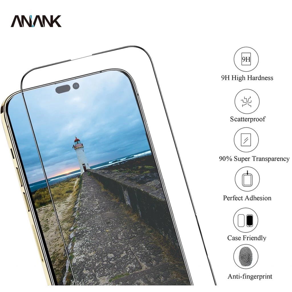 Anank 2.5D HD 3X Reinforced Screen Protector for iPhone 17 Series