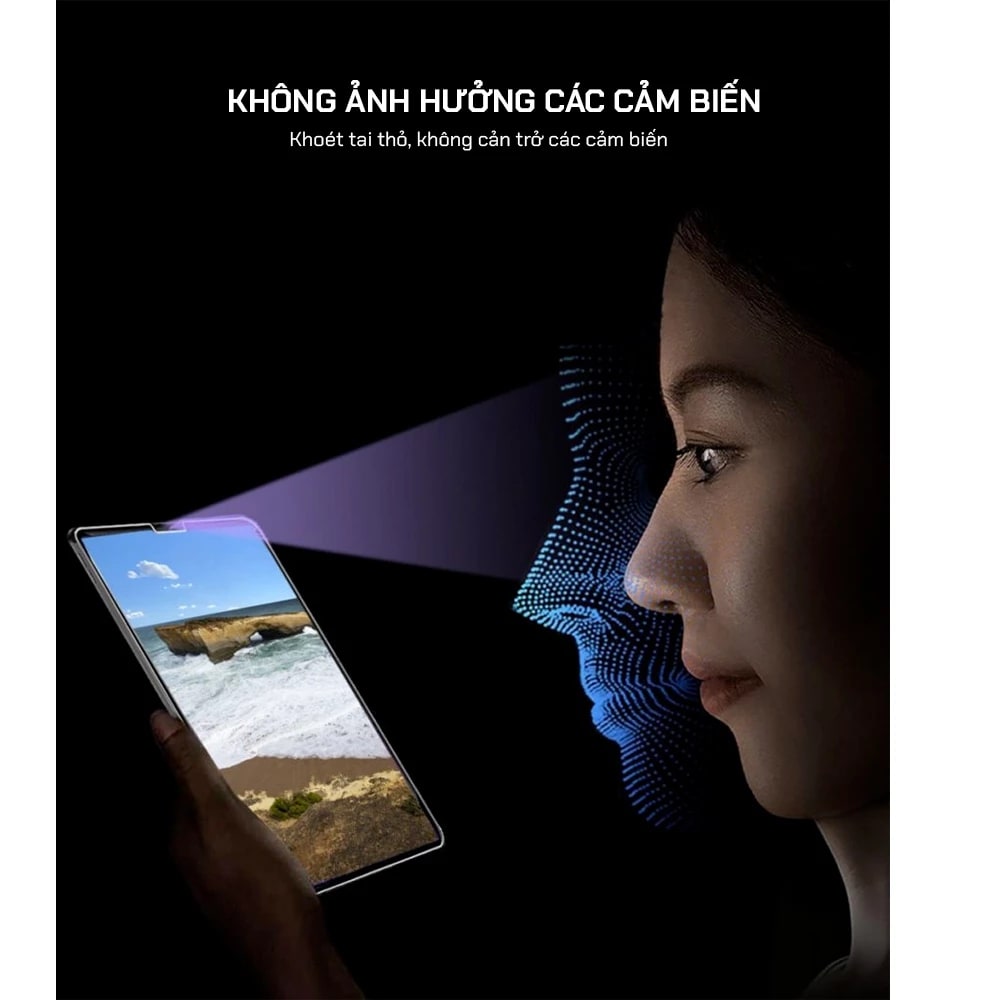 Anank 3D Glass Tempered Glass flim For iPad series.