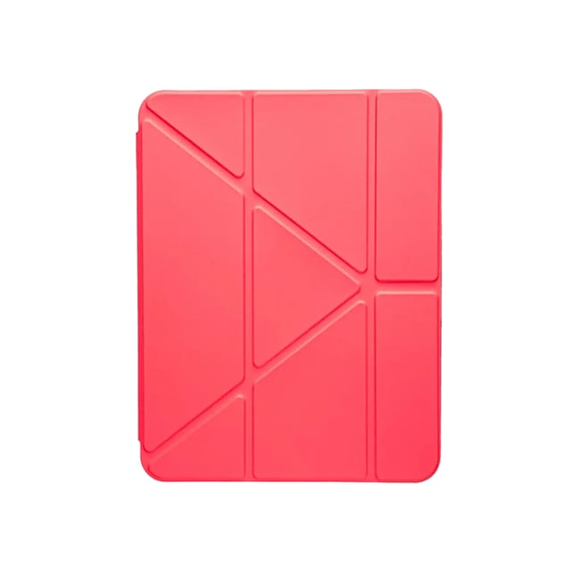 Neon Leather Flip Transparent Case for iPad