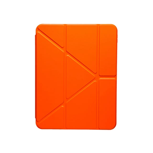 Neon Leather Flip Transparent Case for iPad