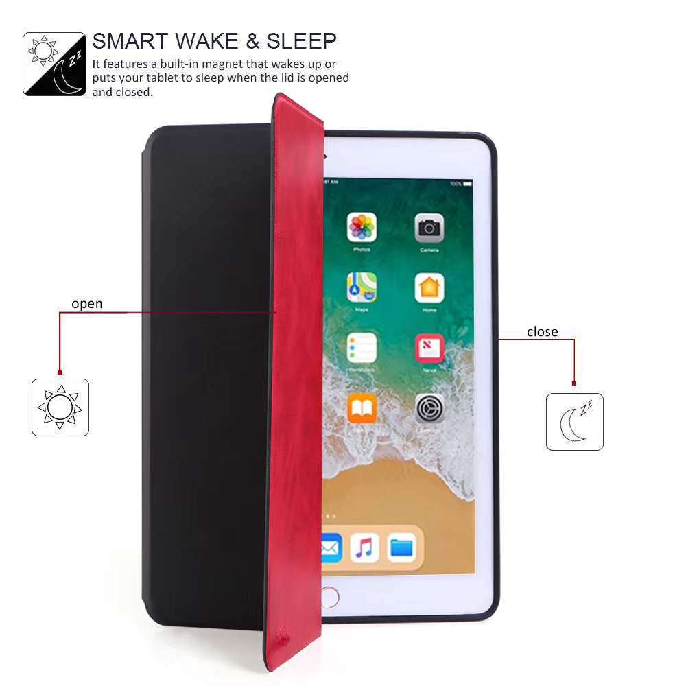 HDD 2 In 1 Magnetic Auto Sleep wakeup cover For iPad Series
