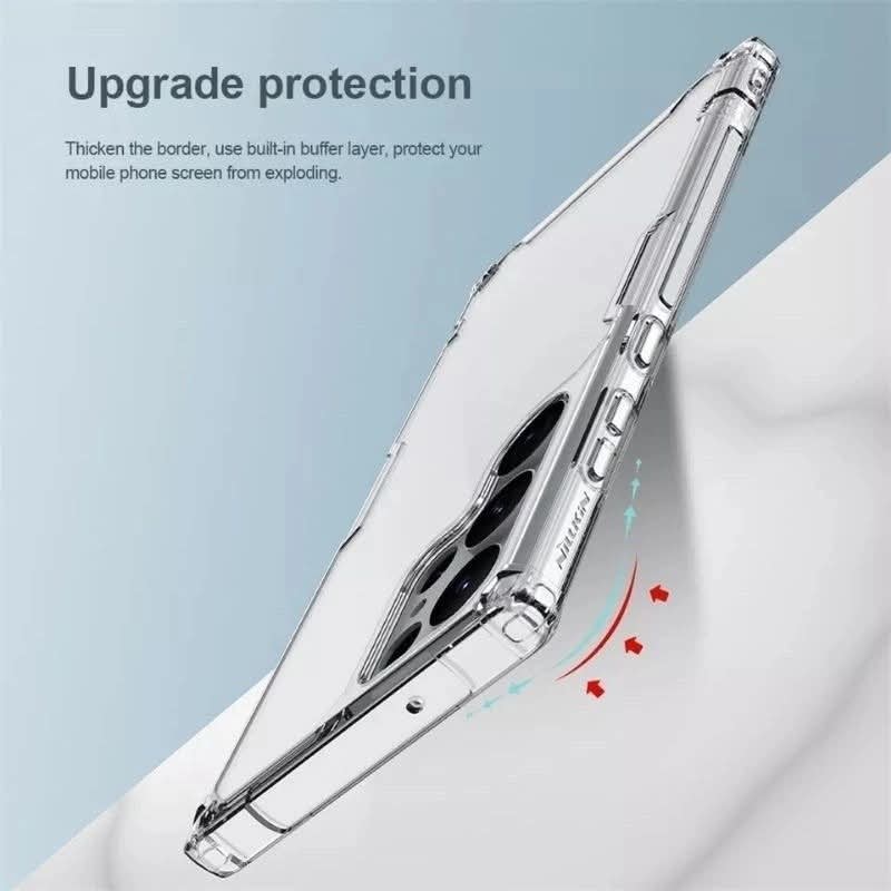 Nillkin Nature TPU Pro Case For Samsung Galaxy S26 Ultra- Transparent