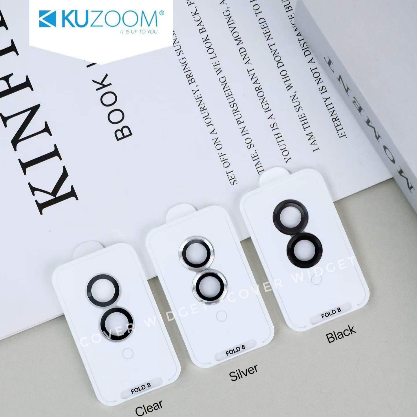 Kuzoom Camara lens flim Protector Glass For  Galaxy Z fold 8