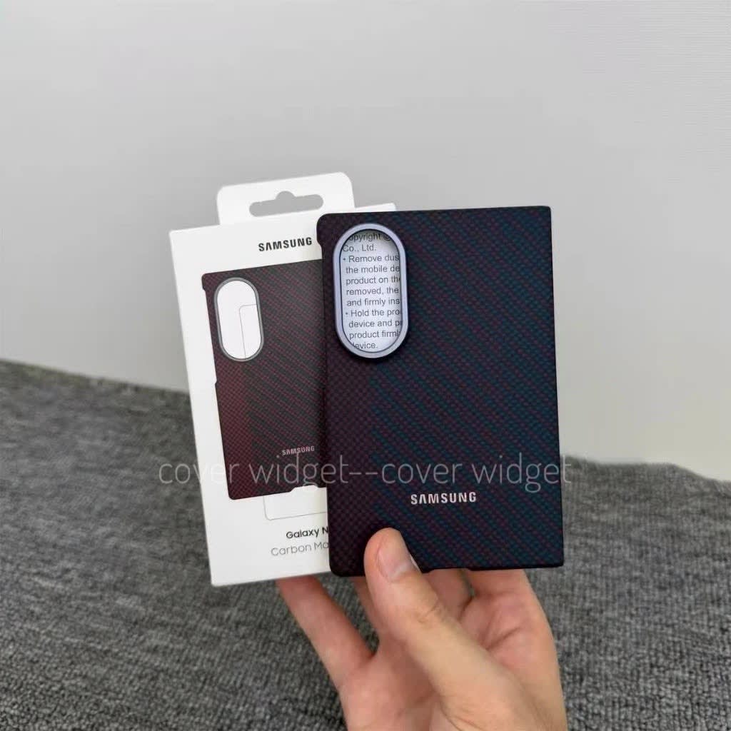 Carbon Maganite Magsafe with Tempered Glass cover For Galaxy Z Fold 8