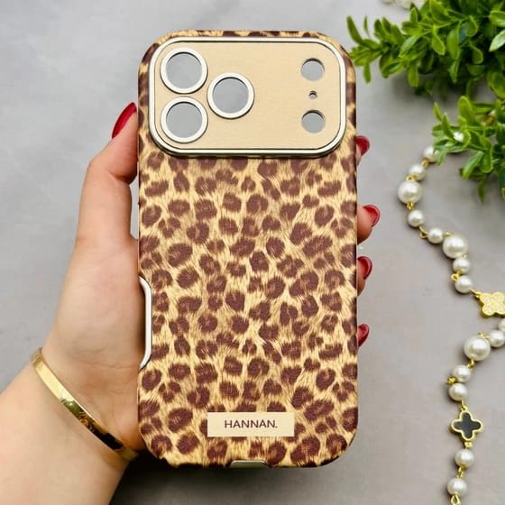 HANNAN Leopard Printed 17CONCEPT Soft Cover iPhone 17 Pro Max