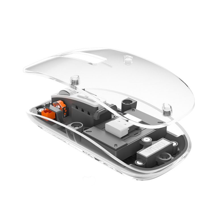 WIWU Transparent Crystal Magnetic Wireless Mouse