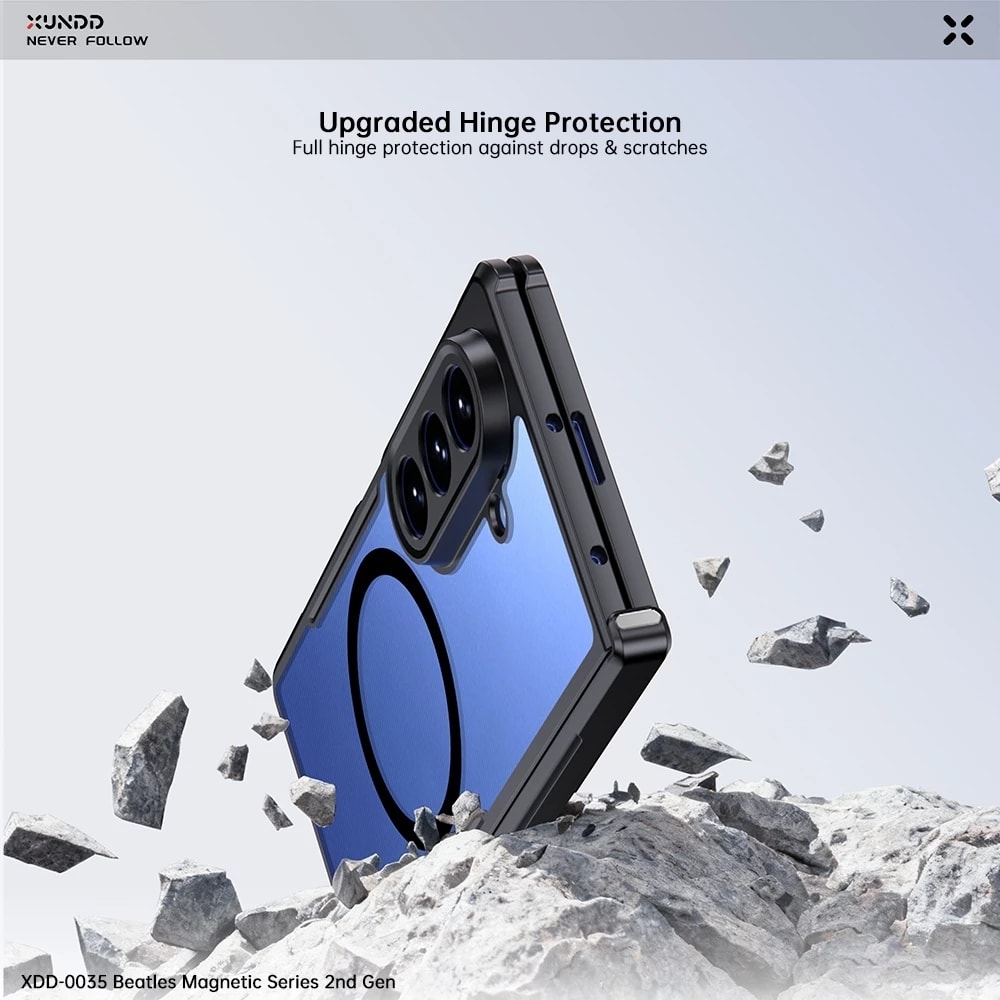 Xundd Airbag Magsafe Bumper Protective with Glass protector Cover For Samsung Galaxy Z fold 8 Ultra
